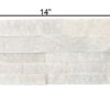 Crystal White Ledgestone H320